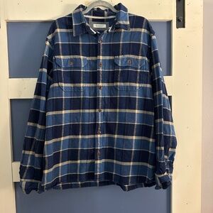 Flannel button down